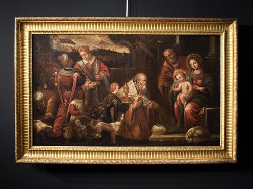 "Nativity and Adoration of the Magi"